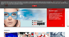 Desktop Screenshot of baumit.be