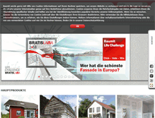 Tablet Screenshot of baumit.de