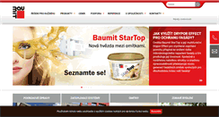 Desktop Screenshot of baumit.cz